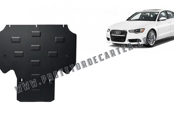  Protetor de caixa de velocidades de aço  Audi A6