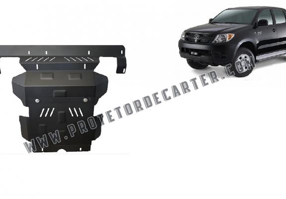 Protetor de Carter e radiator de aço Toyota Hilux