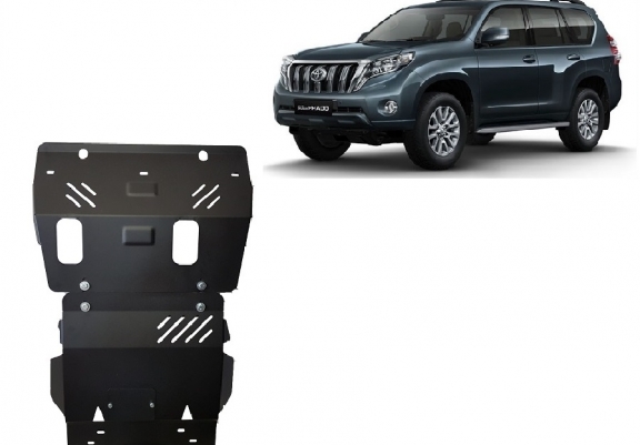 Protetor de Carter de aço Toyota Land Cruiser 150