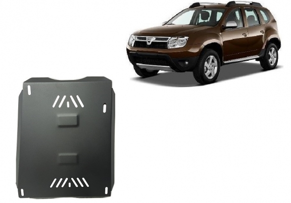 Protetor de aço para o tanque de combustível Dacia Duster