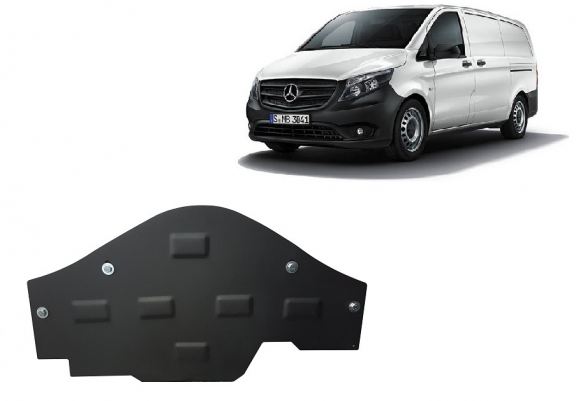 Protetor de Carter de aço the protection of the Stop&Go system Mercedes Vito W447, 4x2, 1.6 D