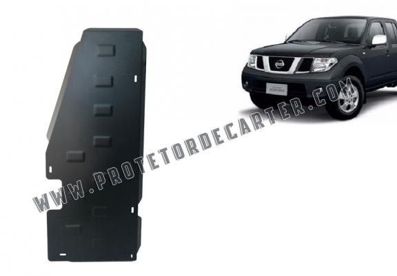 Protetor de aço para o tanque de combustível Nissan Navara D40