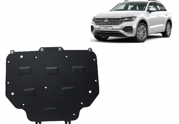  Protetor de caixa de velocidades de aço  VW Touareg