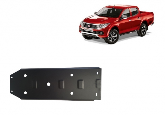 Protetor de aço para o tanque de combustível Fiat Fullback