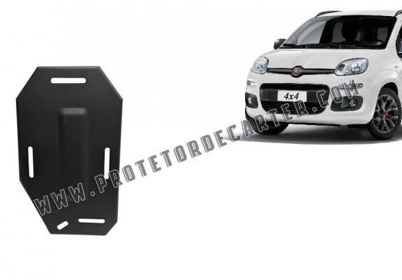  Protetor diferencial de aço Fiat Panda 4x4