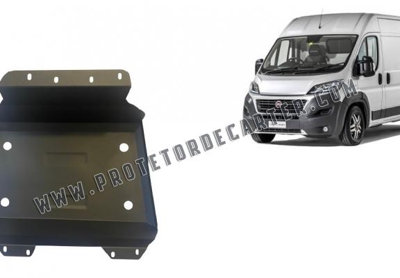 Protetor de aço para o tanque de combustível Fiat Ducato