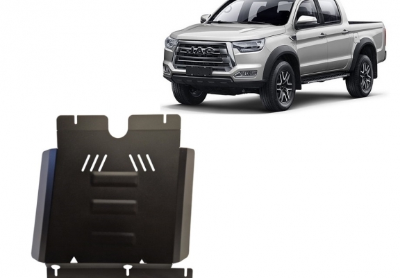  Protetor de caixa de velocidades de aço Jac T8