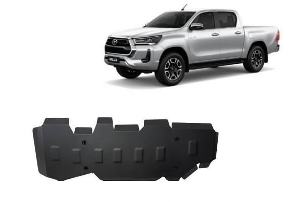 Protetor de aço para o tanque de combustível Toyota Hilux Invincible