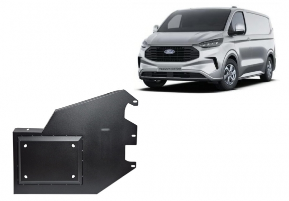 Protetor de aço tanque AdBlue Ford Transit Custom