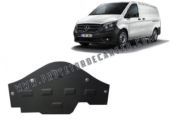Protetor de Carter de aço the protection of the Stop&Go system Mercedes Vito W447, 4x2, 1.6 D