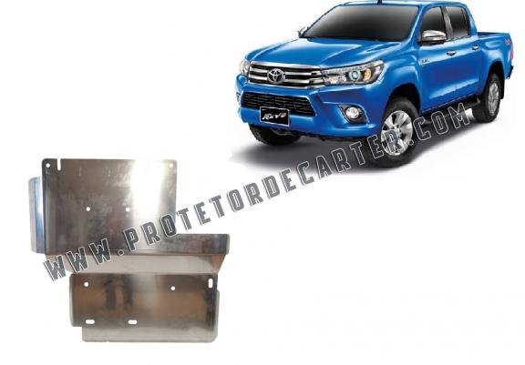 Protetor diferencial de alumínio   Toyota Hilux Revo