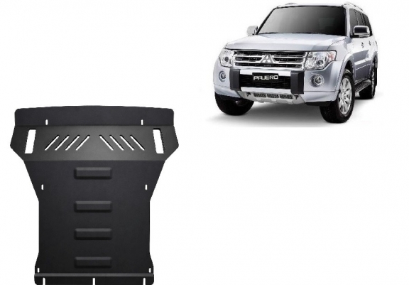 Protetor de Carter de aço Mitsubishi Pajero 4 (V80, V90)