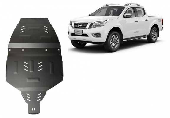  Protetor de caixa de velocidades de aço  Nissan Navara NP300 - D23