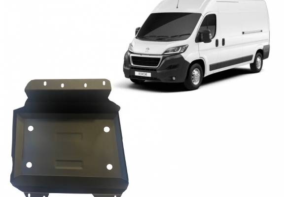 Protetor de aço para o tanque de combustível Peugeot Boxer