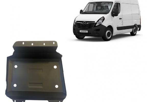 Protetor de aço para o tanque de combustível Opel Movano C 
