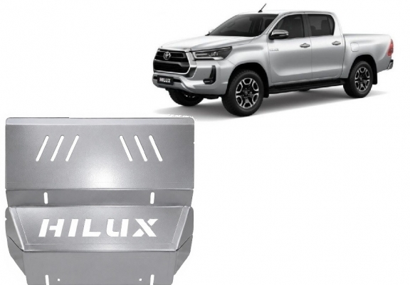 Protetor de alumínio para radiador Toyota Hilux Invincible