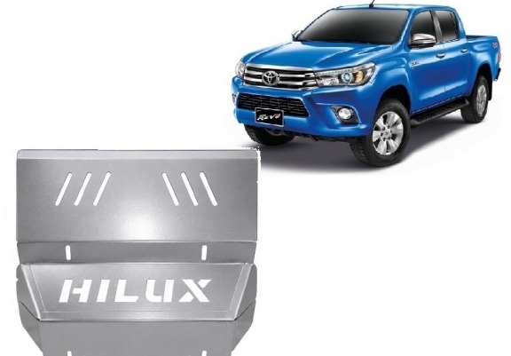 Protetor de alumínio para radiador Toyota Hilux Revo
