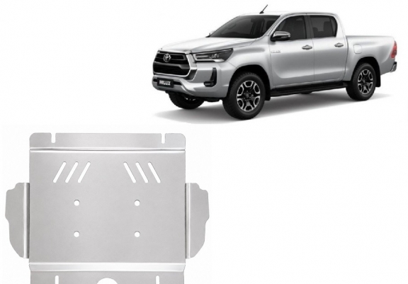 Protetor de Carter de alumínio Toyota Hilux Invincible