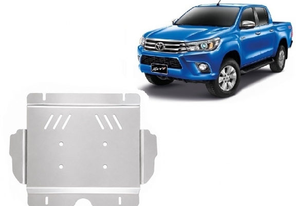 Protetor de Carter de alumínio Toyota Hilux Revo
