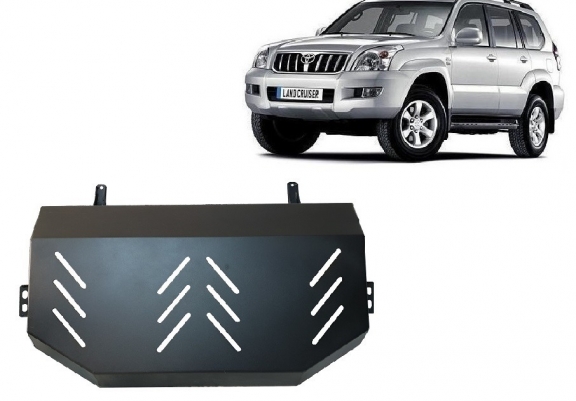 Protetor de aço para o tanque de combustível Toyota Land Cruiser J120 - apenas para o modelo de 3 portas 