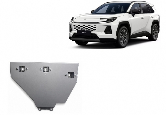 Protetor diferencial de alumínio Toyota Rav4