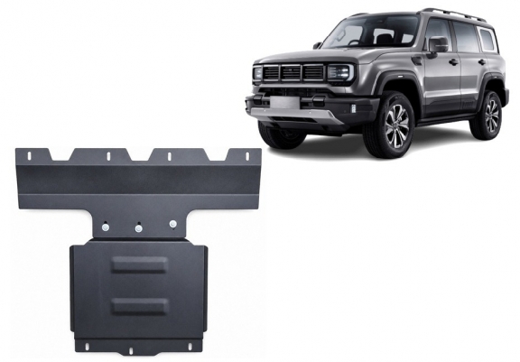Protetor de Carter de aço Baic Beijing BJ40