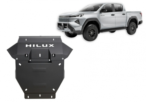 Protetor de Carter de aço Toyota Hilux