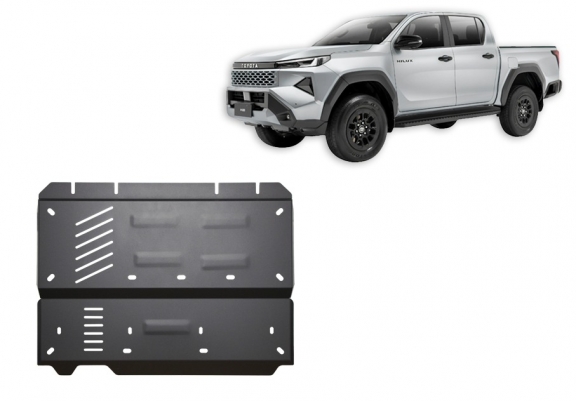  Protetor diferencial de aço  Toyota Hilux