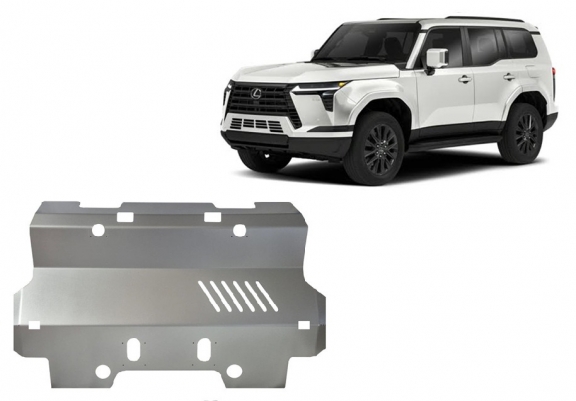 Protetor de alumínio para radiador Lexus GX