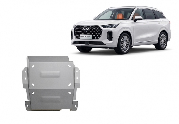 Protetor diferencial de alumínio Chery Tiggo 9