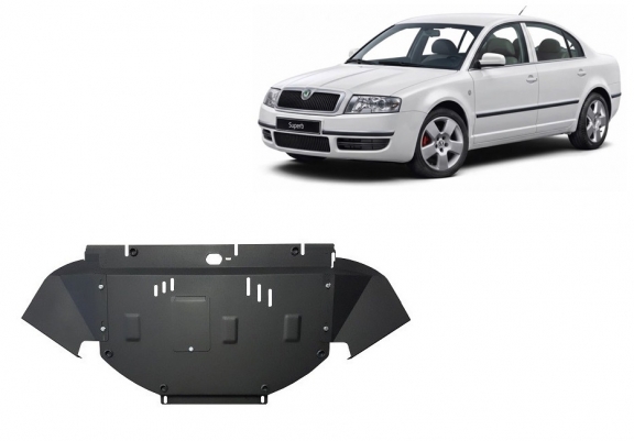 Protetor de Carter de aço Skoda Superb - 2.5 Tdi, V6