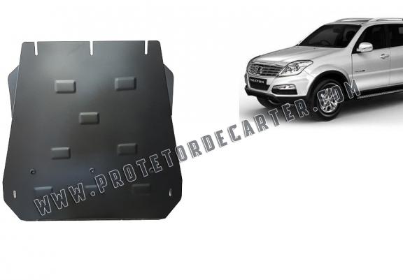  Protetor de caixa de velocidades de aço  SsangYong Rexton 2