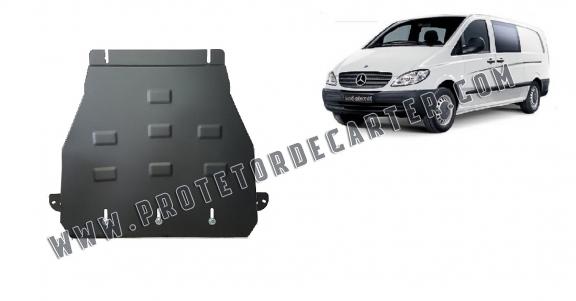  Protetor de caixa de velocidades de aço  Mercedes Vito W639 - 2.2 D 4x2