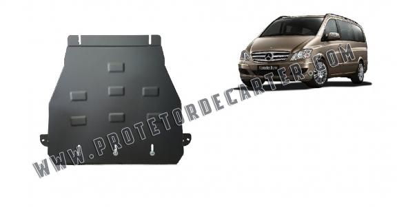  Protetor de caixa de velocidades de aço  Mercedes Viano W639 - 2.2 D 4x2