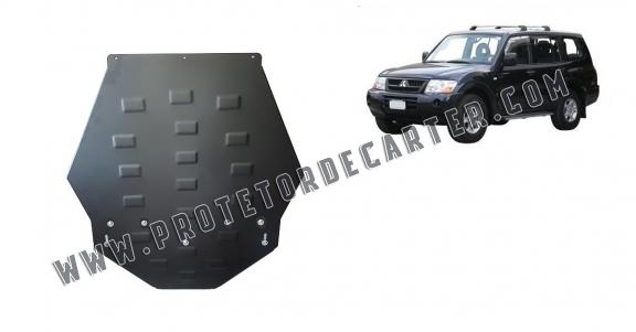  Protetor de caixa de velocidades de aço  Mitsubishi Pajero 3 (V60, V70) Vers 2.0