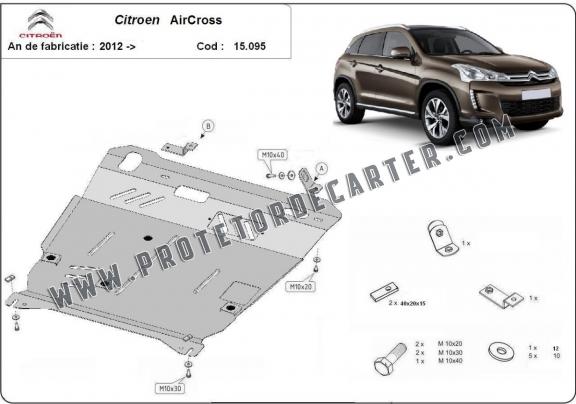 Protetor de Carter de aço Citroen Aircross