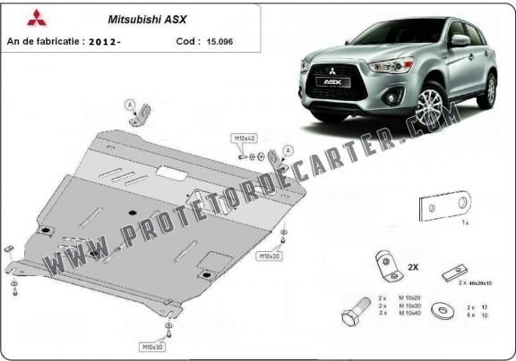 Protetor de Carter de aço Mitsubishi ASX