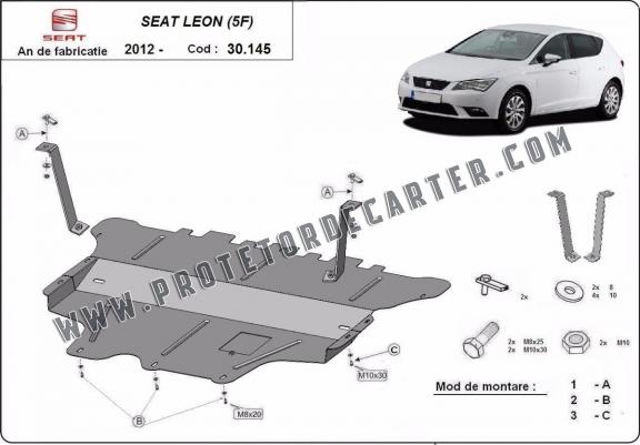 Protetor de Carter de aço Seat Leon