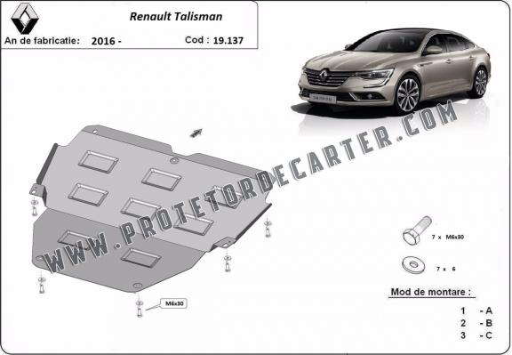 Protetor de Carter de aço Renault Talisman