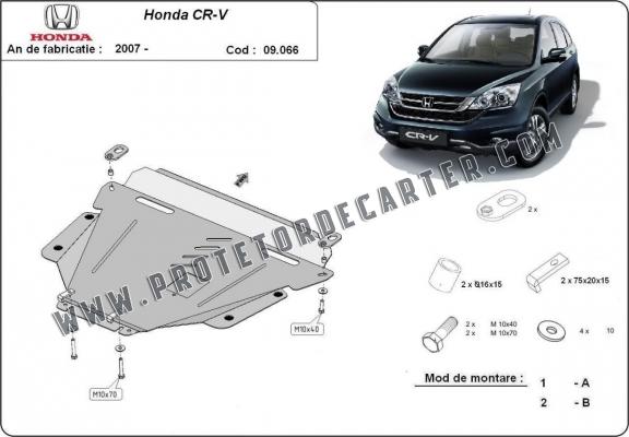 Protetor de Carter de aço Honda CR-V Gen 3