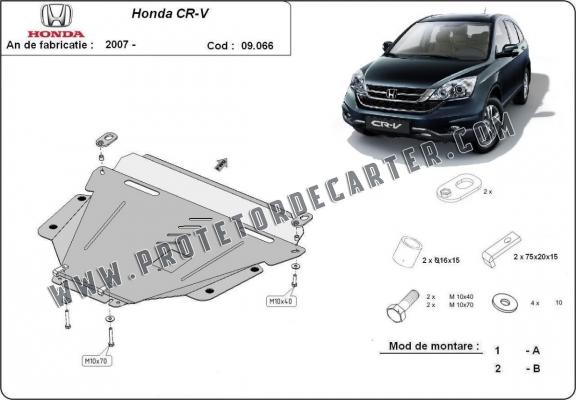 Protetor de Carter de aço Honda CR-V