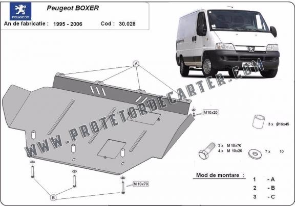 Protetor de Carter de aço Peugeot Boxer