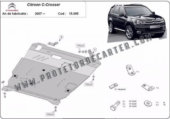 Protetor de Carter de aço Citroen C - Crosser