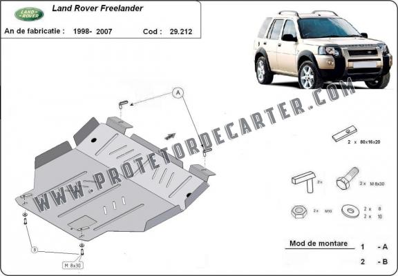 Protetor de Carter de aço Land Rover Freelander 1