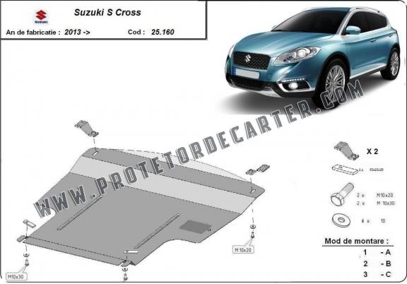 Protetor de Carter de aço Suzuki S-Cross