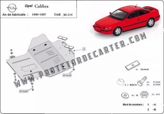 Protetor de Carter de aço Opel Calibra