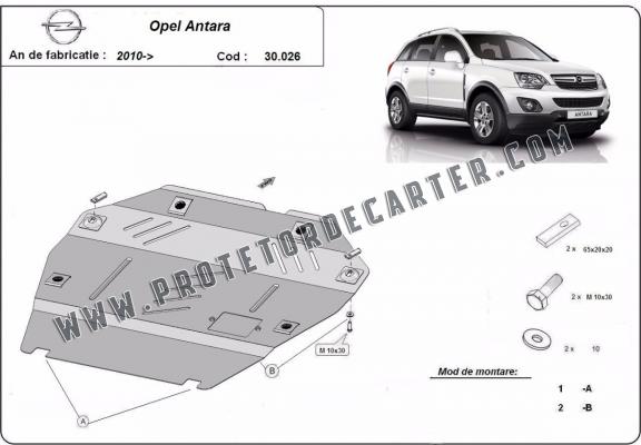 Protetor de Carter de aço Opel Antara