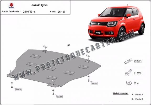 Protetor de Carter de aço Suzuki Ignis