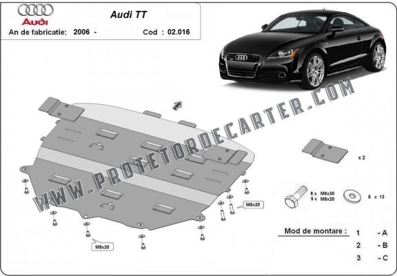 Protetor de Carter de aço Audi TT