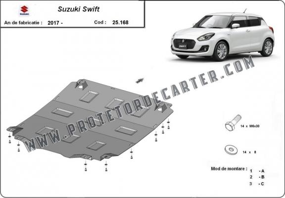 Protetor de Carter de aço Suzuki Swift